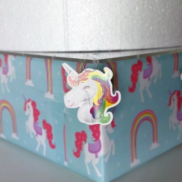 12" Square Unicorn Cake Stand - Picture 4 of 4
